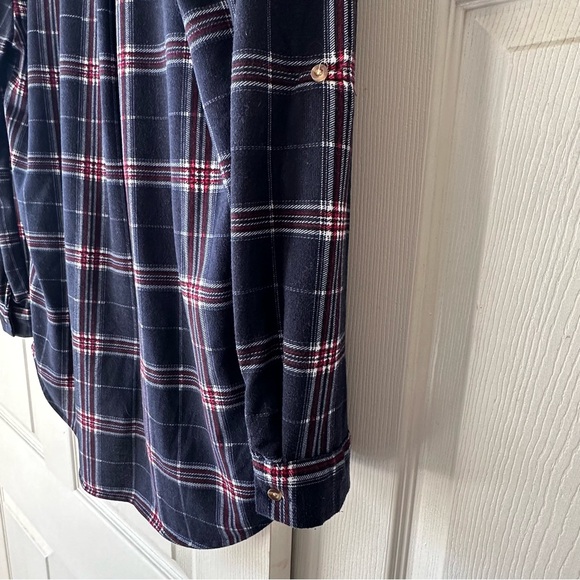 Plaid Button Down Top, Women’s M - Picture 5 of 5